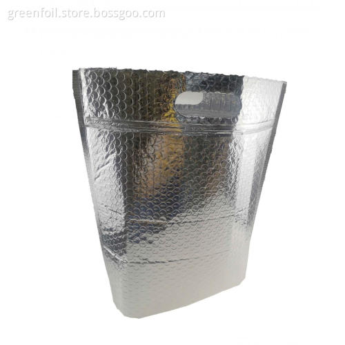 Foil Bubble Handle Shopping Bags